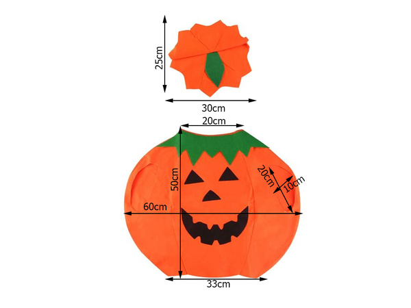 Kõrvitsakostüüm maskeering halloween kostüüm kõrvits s