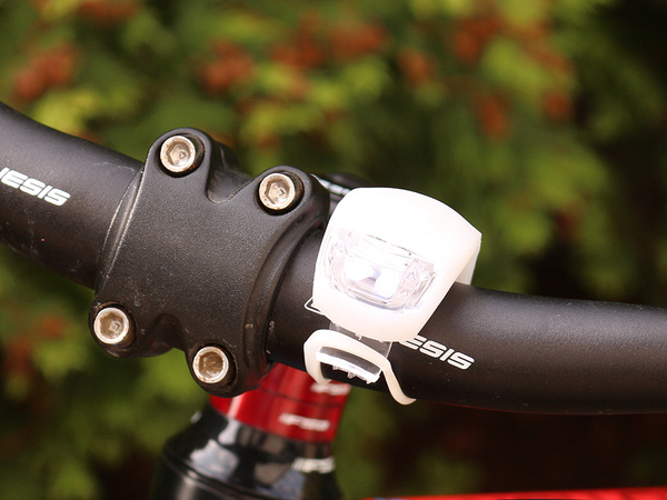 Led bike light front rear 2tk silicone