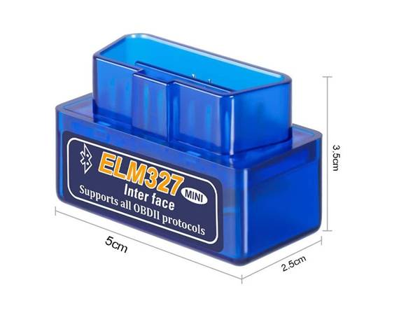 Liides elm 327 bluetooth bt obd2 en mini scan