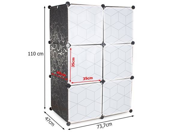 Modulaarne garderoobikapp garderoobikapp