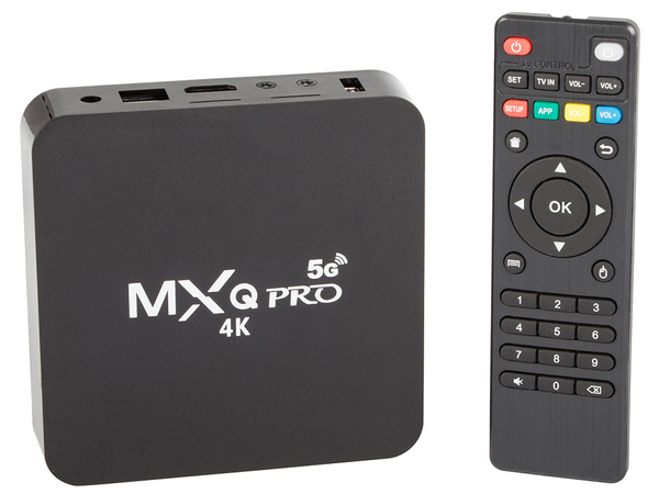 Smart tv box android 4k multimeedia mängija