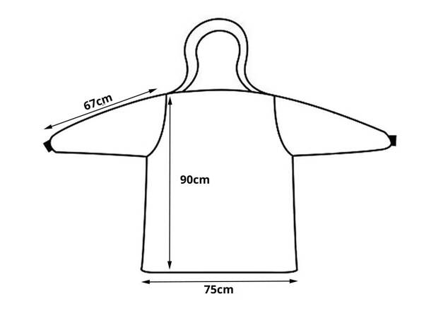 Soe oversize tekk dressipluus xl paks 2in1 karusnahast kapuutsiga paks tekk dressipluus