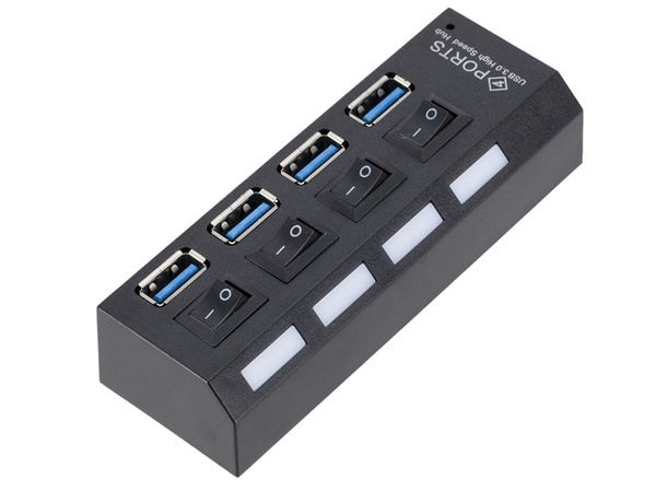 Splitter hub usb port splitter 4x usb 3.0