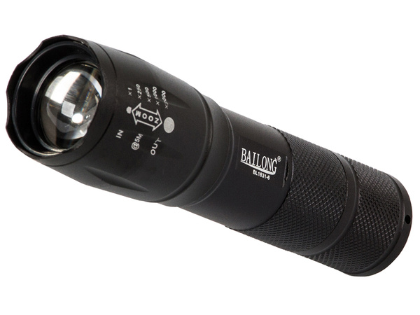 Taktikaline bailong zoom cree led t6 q3 uv taskulamp