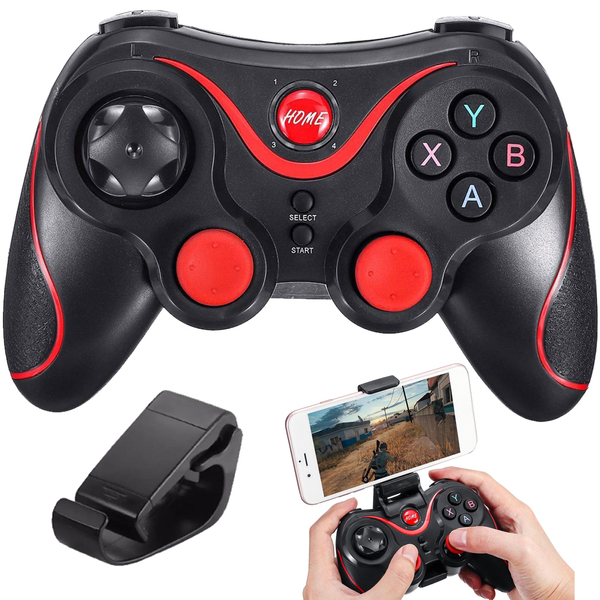 Wireless gamepad pad android ios phones'ile