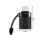 Adapter usb-c ja usb 3.0 otg tahkele küljele