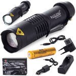 Bailong taktikaline led-toruke cree zoom xm-l3-u3