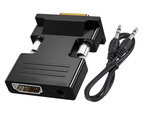 Konverter adapter hdmi-st vga d-sub audioks