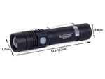 Taktikaline bailong led taskulamp cree zoom xm-l t6