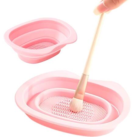 Bol de nettoyage pour nettoyer les pinceaux de maquillage éponges tapis en silicone