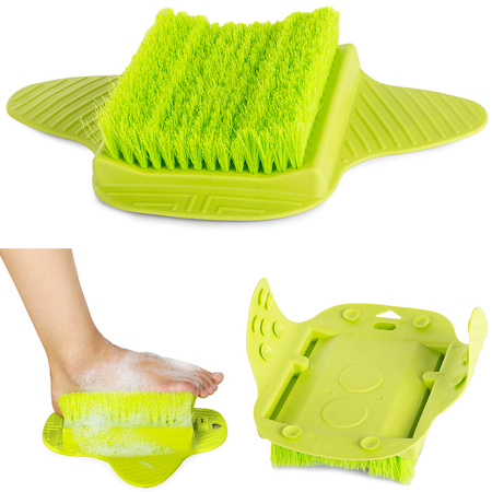 Brosse à pied douche massante