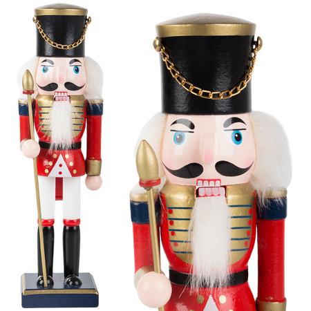 Figurine de noël décorative en bois de soldat casse-noisette cadeau