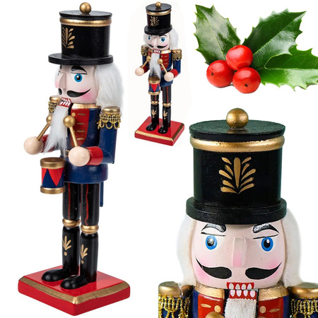 Figurine de noël décorative en bois de soldat casse-noisette cadeau