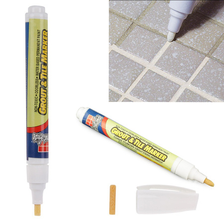 Grout-aide marqueur pour le nettoyage des joints