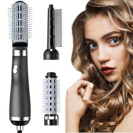 Ka hair curler brush styling kit multifunctional 3in1