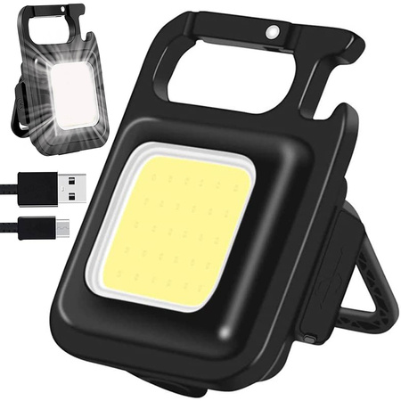 Lampe suspendue led cob magnet usb torche opener