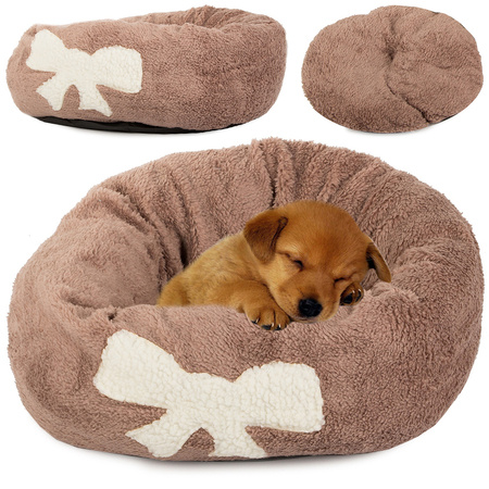 Lit pour chien pelucheux lit pour chat doux 35cm