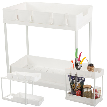 ORGANISATEUR DE CUISINE W-518 BLANC (16)