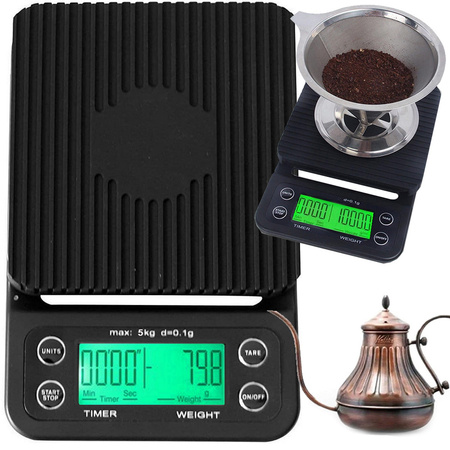 POIDS DE CASSAGE DE CAFÉ ÉLECTRONIQUE TARE PRÉCISE ÉLECTRONIQUE 5kg 0.1g