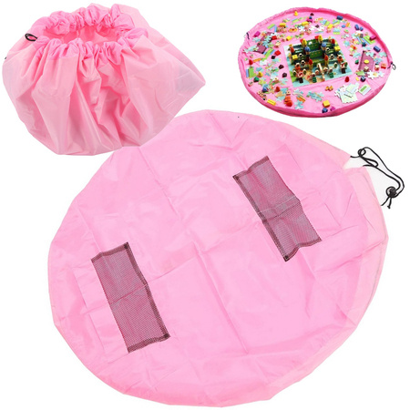 Tapis de jeu sac à jouets sac à jouets poubelle à jouets sac organisateur de sol