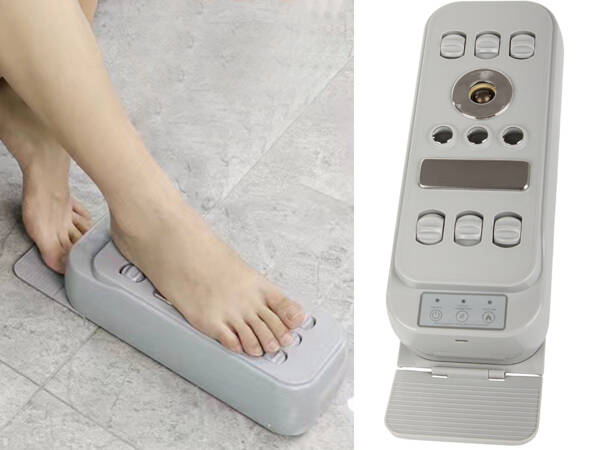 Appareil électrique de massage des pieds chauffant et vibrant