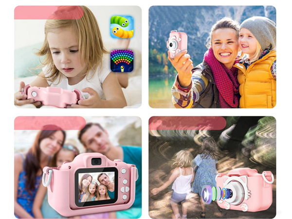 Appareil photo numérique pour enfants avec jeux appareil photo jeux kitty