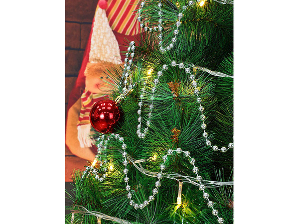 Arbre de noël chaîne perles guirlande reed