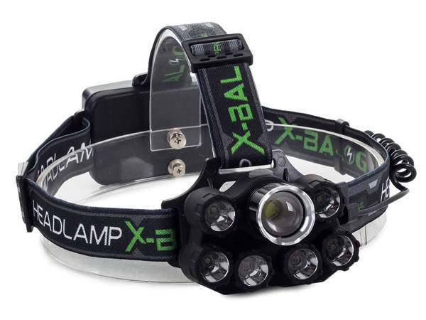 Bailong cree xm-l t6 7 x led uv headlamp