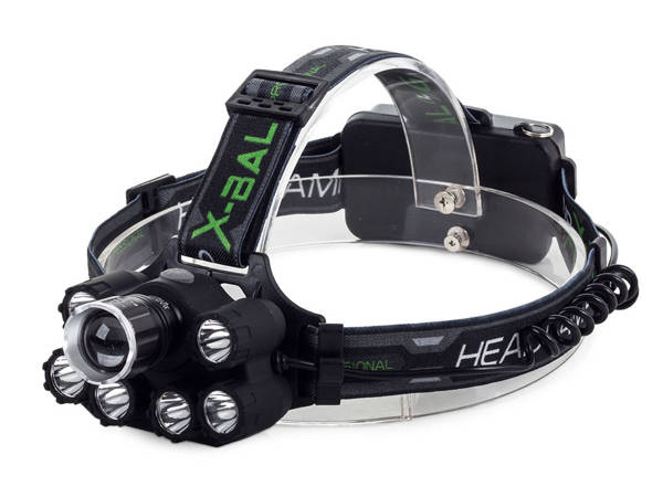 Bailong cree xm-l t6 7 x led uv headlamp