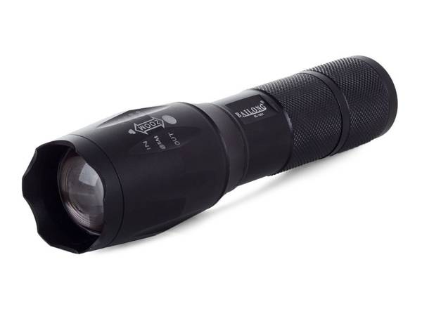 Bailong tactical led torch cree zoom xm-l3-u3