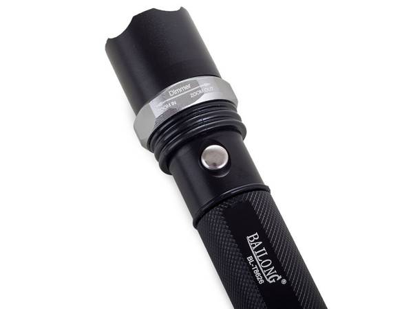 Bailong tactical led torch zoom xml t6 batut