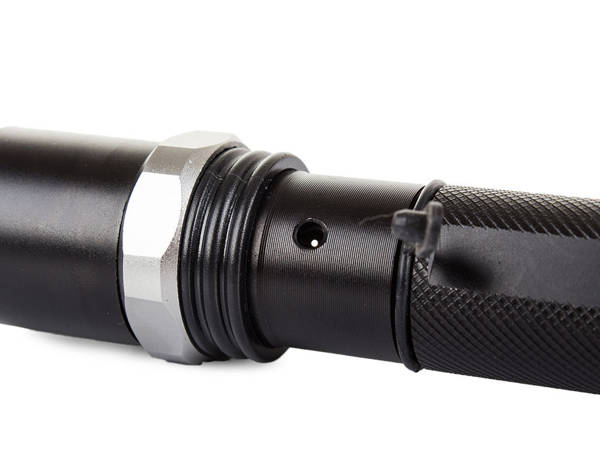 Bailong tactical led torch zoom xp-e rechargeable battery