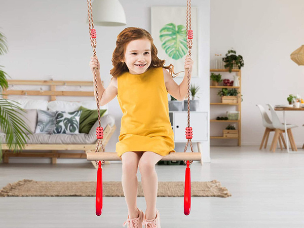 Balançoire de jardin pour enfants trapèze de gymnastique