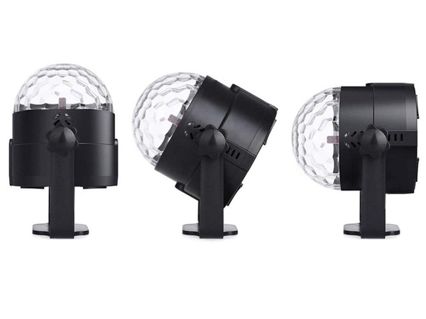 Boule disco spotlight led rgb projecteur