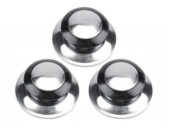 Boutons de couvercles de casseroles set de 3 pcs