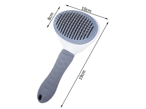 Brosse à poils autonettoyante pour chiens chats