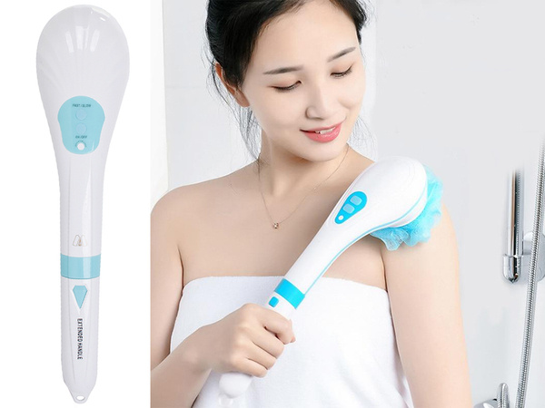 Brosse de bain massante pour le dos et le corps