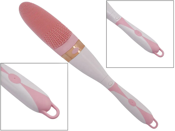 Brosse de massage du dos en silicone