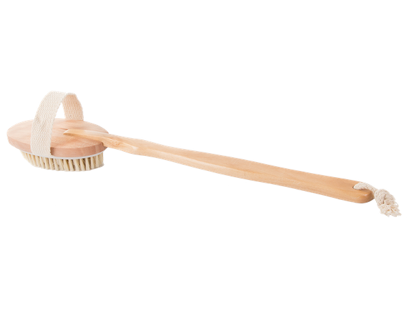 Brosse de massage humide et sec pour le dos