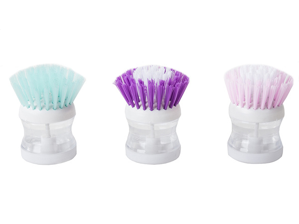 Brosse lave-vaisselle distributeur de liquide