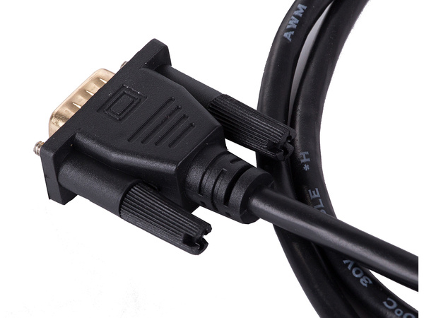 Cable vga - hdmi 2m gold full hd connectors d-sub cable