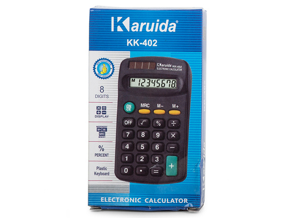 Calculatrice de poche classique 8 chiffres basic