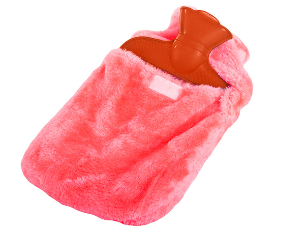 Caoutchouc thermofor dans un couvercle chauffe-eau peluche chat pour enfants