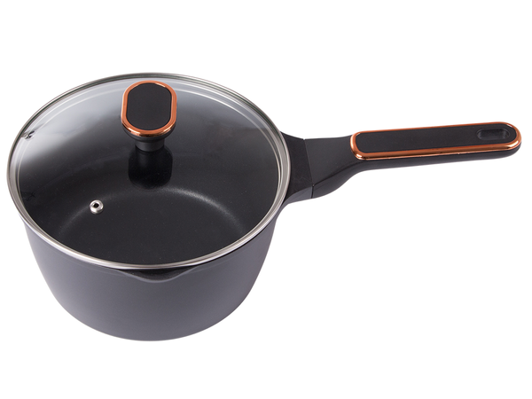 Casserole poêle avec couvercle 2.89l induction