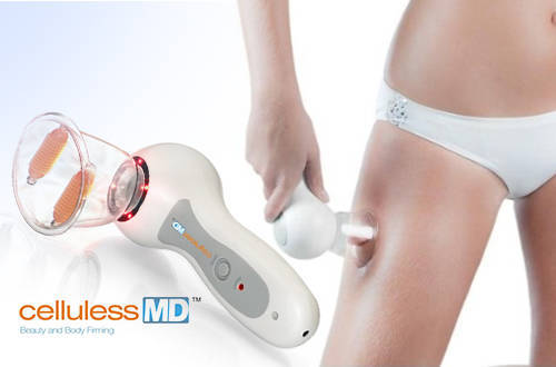 Celluless md led vacuum massager for cellulite