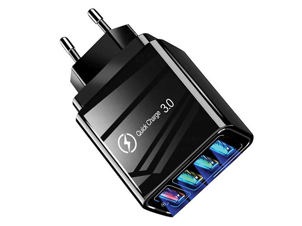 Chargeur secteur 4xusb quick charge 3.0