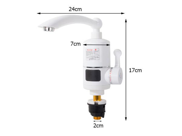 Chauffe-eau électrique lcd 3kw