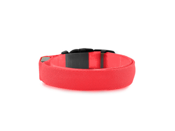 Collier d'éclairage led pour chiens et chats adjustable 59cm