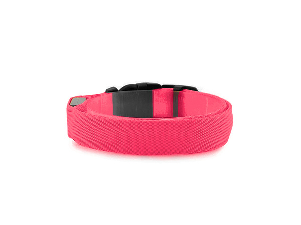 Collier d'éclairage led pour chiens et chats adjustable 59cm