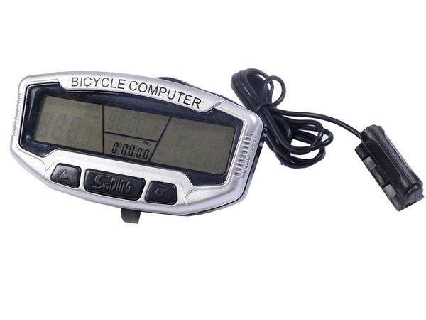 Compteur de vélo lcd étanche 28 fonctions vélo